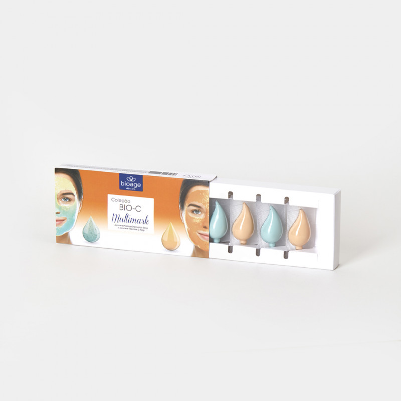 9618 - Kit Máscaras Vitamina C e Peeling Enzimático