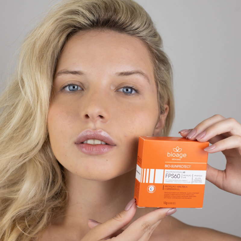 9743 - BIO-SUNPROTECT PÓ COMPACTO FPS60 VITAMINA C TRANSLÚCIDO - 10G