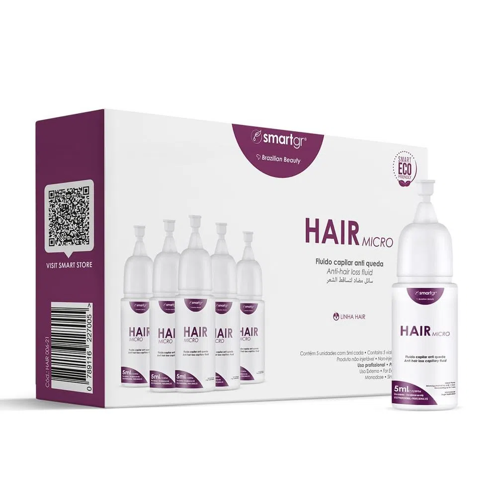 Hair Micro Fluido Capilar Antiqueda - Smart GR