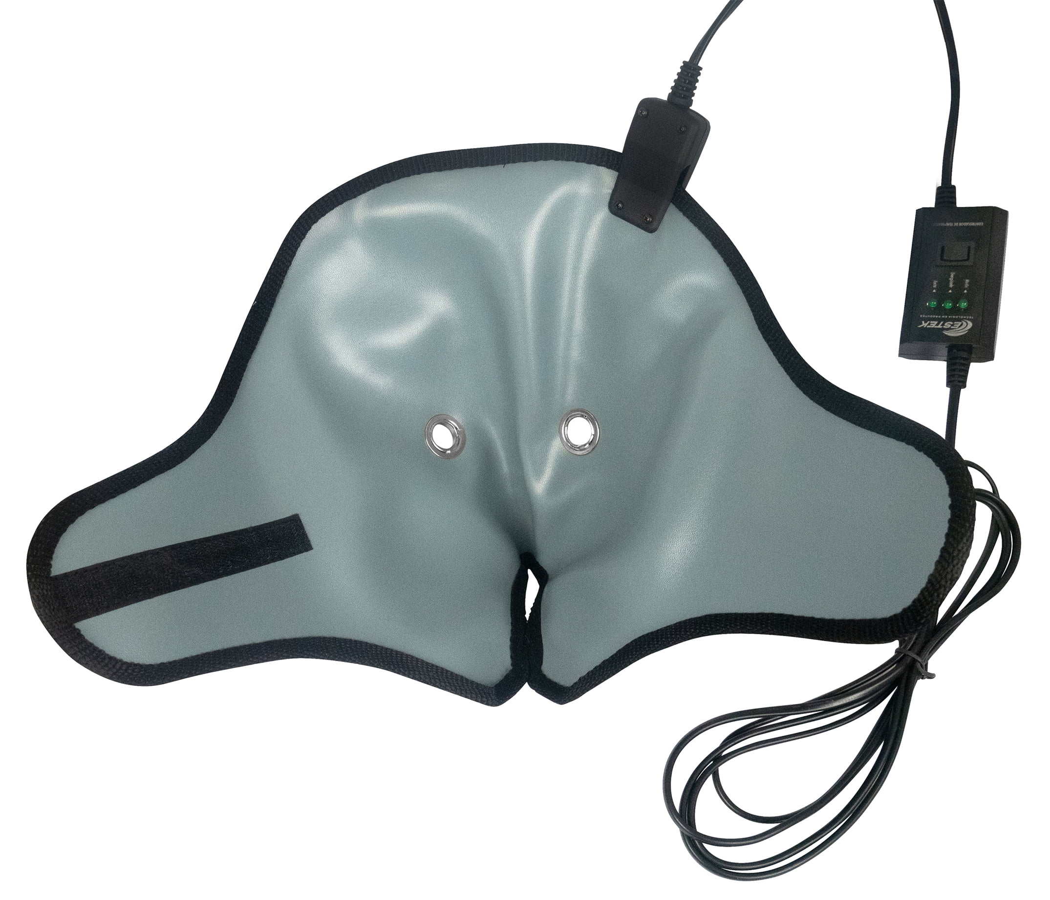 Máscara Térmica Facial Cinza Estek 110V 4