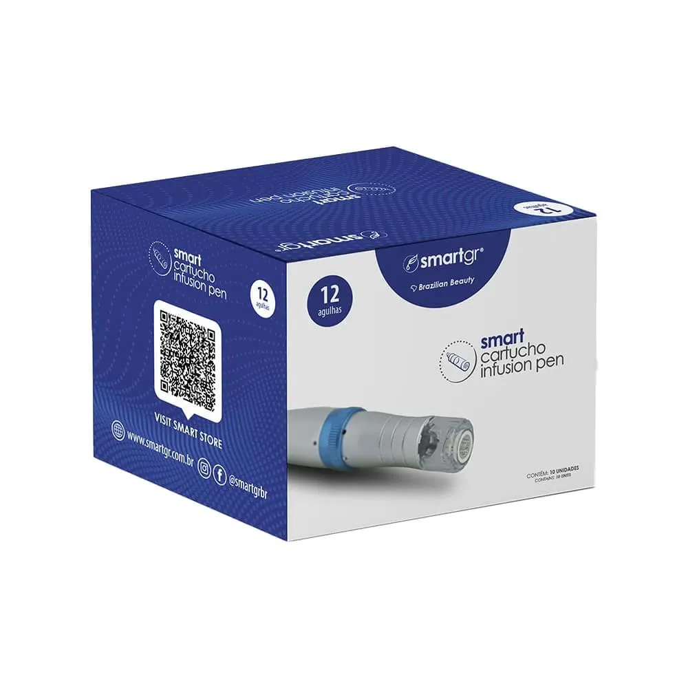Cartucho Smart Infusion Pen - 137 e 12 - CAIXA COM 10